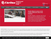 Tablet Screenshot of caritasmataro.org
